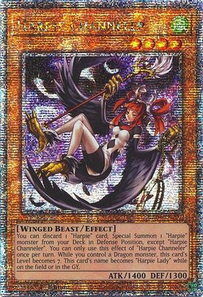 Harpie Channeler  [RA04-EN207] Quarter Century Secret Rare 1st Edition