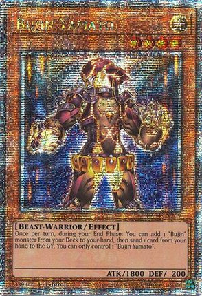 Bujin Yamato  [RA04-EN209] Quarter Century Secret Rare 1st Edition