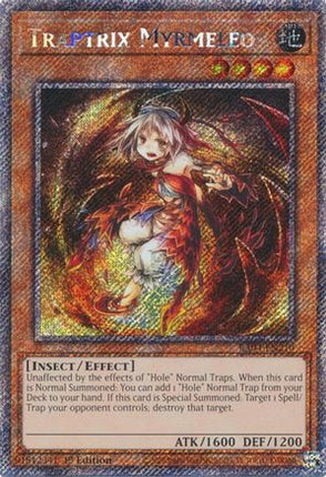 Traptrix Myrmeleo  [RA04-EN210] Platinum Secret Rare