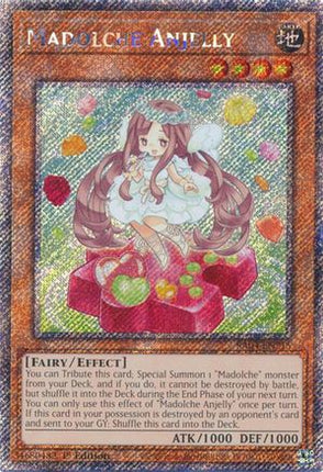 Madolche Anjelly  [RA04-EN215] Platinum Secret Rare 1st Edition