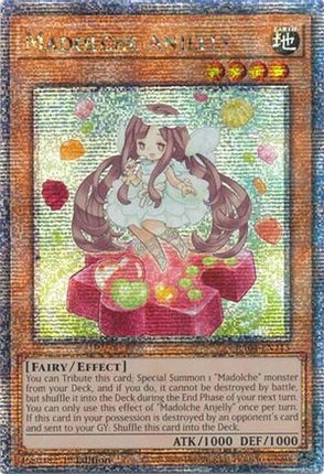 Madolche Anjelly  [RA04-EN215] Quarter Century Secret Rare 1st Edition