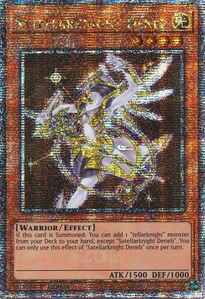 Satellarknight Deneb  [RA04-EN227] Quarter Century Secret Rare 1st Edition