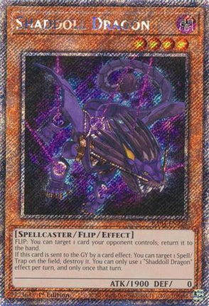 Shaddoll Dragon  [RA04-EN228] Platinum Secret Rare 1st Edition