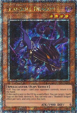 Shaddoll Dragon  [RA04-EN228] Quarter Century Secret Rare 1st Edition