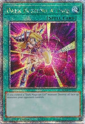 Dark Burning Attack  [RA04-EN245] Quarter Century Secret Rare 1st Edition