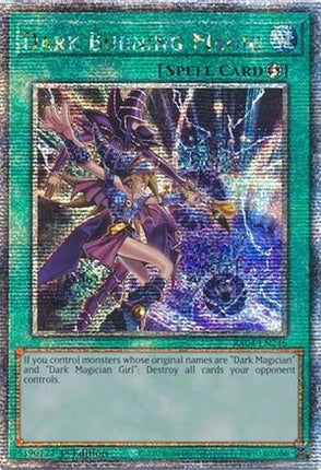 Dark Burning Magic  [RA04-EN246] Quarter Century Secret Rare 1st Edition