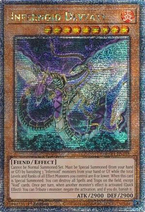 Infernoid Devyaty  [RA04-EN248] Quarter Century Secret Rare 1st Edition