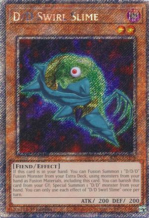 D/D Swirl Slime  [RA04-EN258] Platinum Secret Rare 1st Edition