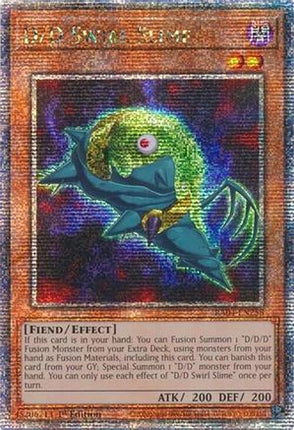 D/D Swirl Slime  [RA04-EN258] Quarter Century Secret Rare 1st Edition