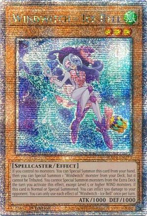 Windwitch - Ice Bell  [RA04-EN273] Quarter Century Secret Rare 1st Edition
