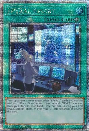SPYRAL Resort  [RA04-EN277] Quarter Century Secret Rare 1st Edition