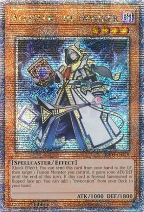 Aleister the Invoker  [RA04-EN278] Quarter Century Secret Rare 1st Edition