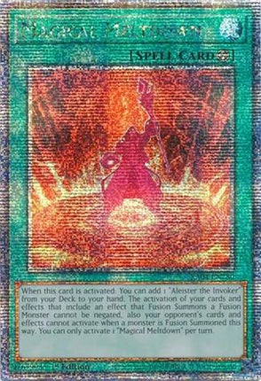Magical Meltdown  [RA04-EN280] Quarter Century Secret Rare