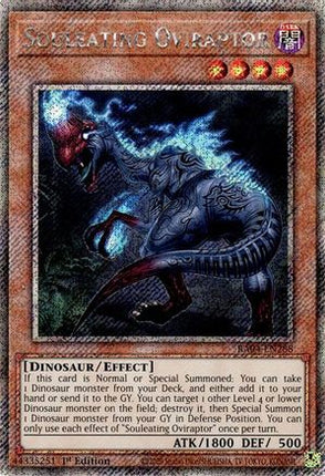 Souleating Oviraptor  [RA04-EN288] Platinum Secret Rare 1st Edition