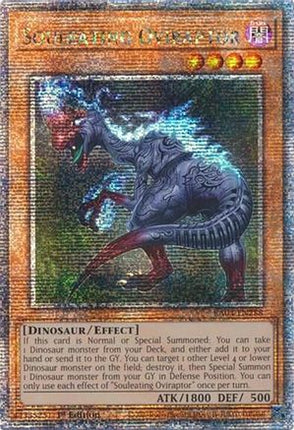 Souleating Oviraptor  [RA04-EN288] Quarter Century Secret Rare 1st Edition