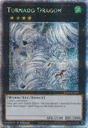 Tornado Dragon  [RA04-EN289] Quarter Century Secret Rare 1st Edition