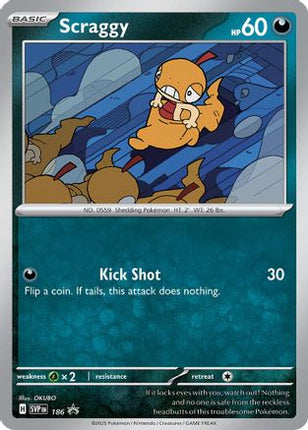 Scraggy - 186 - 186/null [SV: Scarlet & Violet Promo Cards] Holofoil
