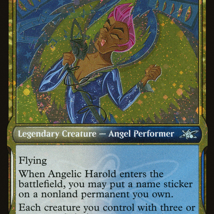 Angelic Harold (Showcase) [Unfinity] Galaxy Foil
