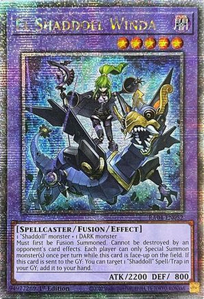 El Shaddoll Winda  [RA04-EN052] Quarter Century Secret Rare 1st Edition