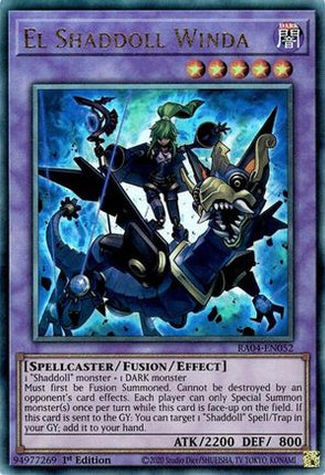 El Shaddoll Winda  [RA04-EN052] Prismatic Ultimate Rare