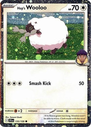 Hop's Wooloo - 135/159 (Cosmos Holo) [Miscellaneous Cards & Products] Holofoil