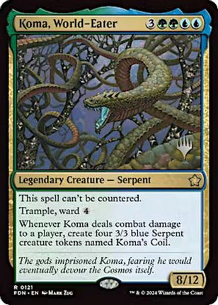 Koma, World-Eater [Promo Pack: Aetherdrift]