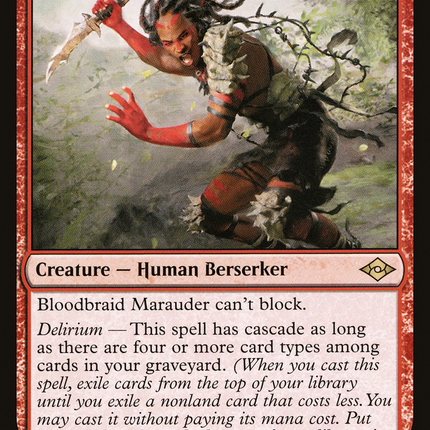 Bloodbraid Marauder [Modern Horizons 2]