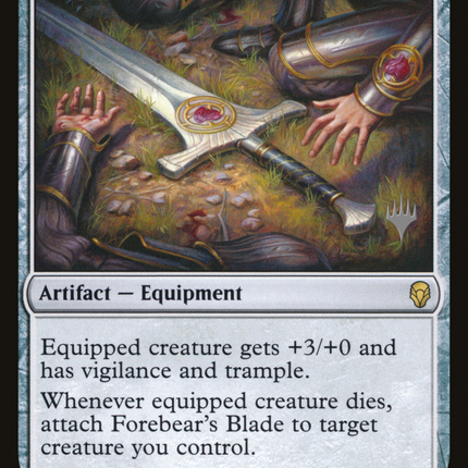 Forebear's Blade [Dominaria Promos]