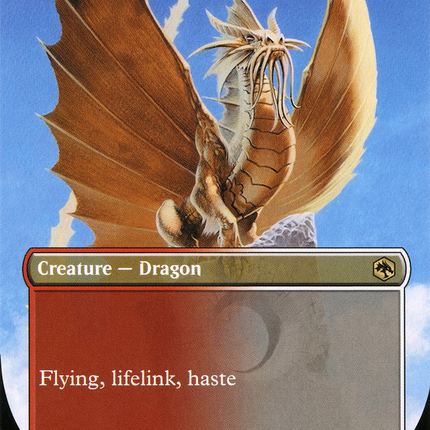 Adult Gold Dragon (Borderless) [Adventures in the Forgotten Realms]