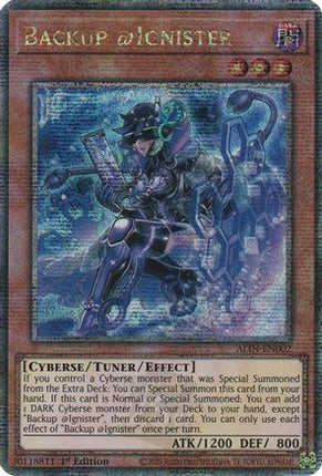 Backup @Ignister  [ALIN-EN002] Quarter Century Secret Rare