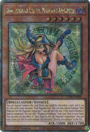 Dark Magician Girl the Magician's Apprentice  [ALIN-EN004] Quarter Century Secret Rare