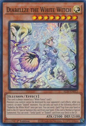 Diabellze the White Witch (Super Rare) [ALIN-EN012] 1st Edition