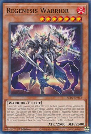 Regenesis Warrior [ALIN-EN013] Common / Short Print
