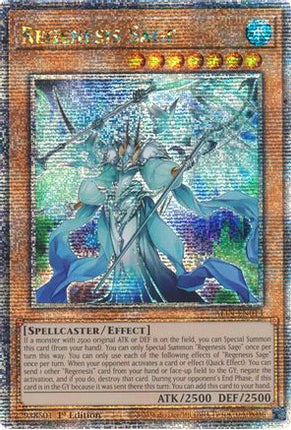 Regenesis Sage  [ALIN-EN014] Quarter Century Secret Rare