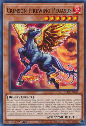 Crimson Firewing Pegasus [ALIN-EN032] Common / Short Print
