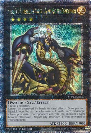 Number 69: Heraldry Crest - Dark Matter Demolition  [ALIN-EN046] Quarter Century Secret Rare