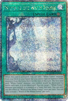 Witch of the White Forest  [ALIN-EN058] Quarter Century Secret Rare