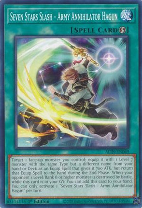 Seven Stars Slash - Army Annihilator Hagun [ALIN-EN069] Common / Short Print