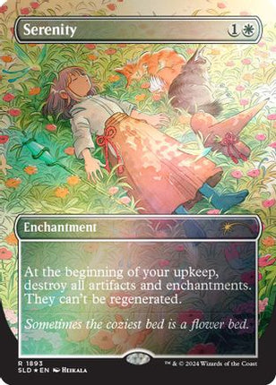 Serenity (Rainbow Foil) [Secret Lair Drop Series] Foil