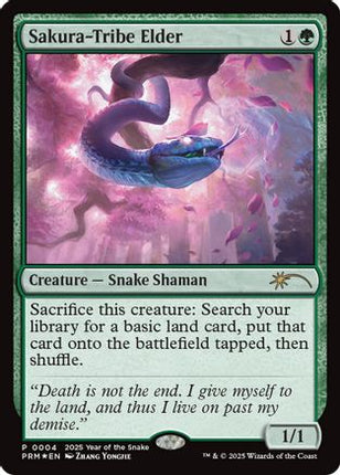 Sakura-Tribe Elder (Year of the Snake 2025) [Standard Showdown Promos] Foil