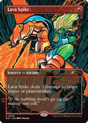 Lava Spike (2049) [Secret Lair Drop Series]
