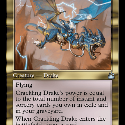Crackling Drake (Retro) [Ravnica Remastered]