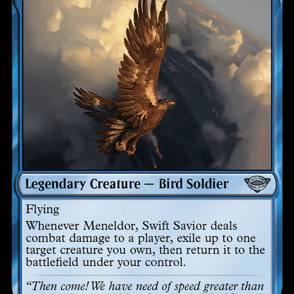 Meneldor, Swift Savior [The Lord of the Rings: Tales of Middle-earth]
