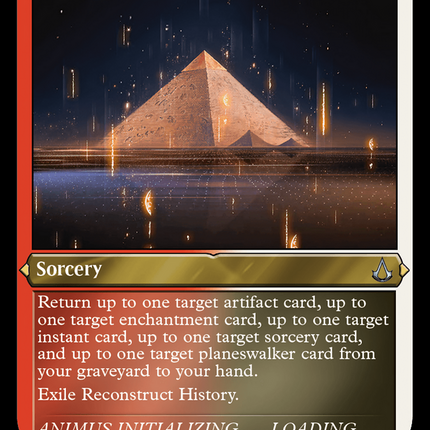 Reconstruct History [Assassin's Creed] Etched Foil