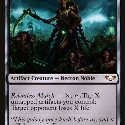 Necron Overlord [Warhammer 40,000 Commander]