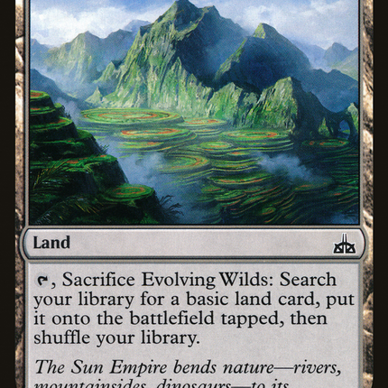 Evolving Wilds [Rivals of Ixalan]