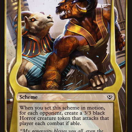 For Each of You, a Gift [Archenemy: Nicol Bolas Schemes]