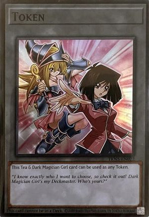 Token: Tea & Dark Magician Girl (Super Rare) [TKN5-EN022] Unlimited