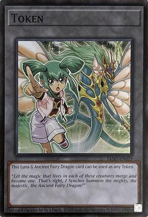 Token: Luna & Ancient Fairy Dragon (Super Rare) [TKN5-EN023] Unlimited