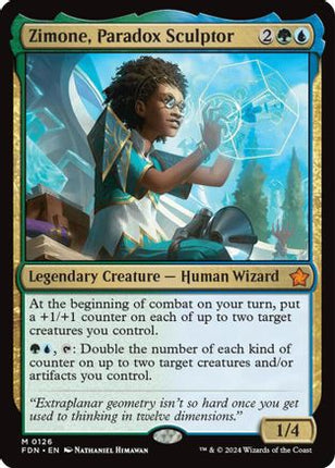 Zimone, Paradox Sculptor [Promo Pack: Tarkir: Dragonstorm]